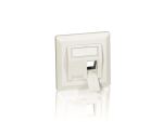 Equip 2-Port Deutsche Frontplatte