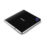 ASUS SBW-06D5H-U Optisches Laufwerk Blu-Ray RW Schwarz, Silber