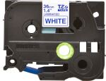 Brother TZE-263 Etiketten erstellendes Band Blau auf weiss