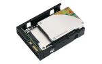 QNAP QDA-A2AR Speicherlaufwerksgehäuse HDD / SSD-Gehäuse Schwarz 2.5"