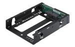 QNAP QDA-A2AR Speicherlaufwerksgehäuse HDD / SSD-Gehäuse Schwarz 2.5"