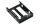 QNAP QDA-A2AR Speicherlaufwerksgehäuse HDD / SSD-Gehäuse Schwarz 2.5"
