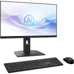 MSI Modern AM273QP AI 1UMG-221AT Intel Core Ultra 7 155H 68,6 cm (27") 2560 x 1440 Pixel All-in-One-PC 32 GB DDR5-SDRAM 1 TB SSD Windows 11 Pro Wi-Fi 6E (802.11ax) Schwarz