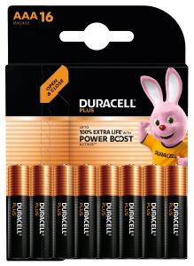 Duracell Plus Einwegbatterie AAA Alkali