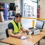 Brother TD-4410D Etikettendrucker Thermodirekt 203 x 203 DPI 203 mm/sek Kabelgebunden
