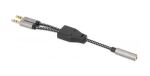 Manhattan 356121 Audio-Kabel 0,15 m 3.5mm 2 x 3.5mm Schwarz, Silber