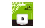 Kingston Technology 64GB micSDXC Canvas Select Plus Gen3 100R A1 (Ohne SD-Adapter)