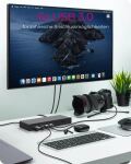 ICY BOX IB-DK2245AC, DisplayLink™, 2x DisplayPort™ oder 2x HDMI® Schnittstelle bis zu 4096x2160@60 Hz
