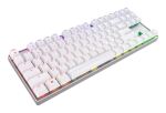 CHERRY MX 8.2 TKL Wireless RGB Tastatur Gaming USB + RF Wireless + Bluetooth QWERTZ Deutsch Weiß