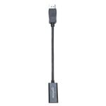 Manhattan Passiver DisplayPort auf HDMI-Kabeladapter, DisplayPort-Stecker auf HDMI-Buchse, 1080p@60Hz, schwarz