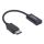 Manhattan Passiver DisplayPort auf HDMI-Kabeladapter, DisplayPort-Stecker auf HDMI-Buchse, 1080p@60Hz, schwarz