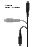 Lindy 31285 Lightning-Kabel 0,5 m Schwarz