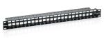 Equip 24-Port Keystone Cat.6 Ungeschirmtes Patch Panel,...