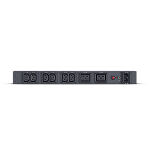 CyberPower PDU20BHVIEC8R, Rackmount 1U, Basic PDU Eingang 230V/16A (1), Ausgang IEC-320 C13 (6) IEC-320 C19 (2)