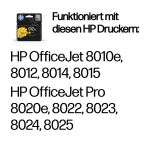 HP 912XL Gelb Original Druckerpatrone mit hoher Reichweite