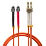Lindy 46490 InfiniBand/Glasfaserkabel 1 m LC ST Orange