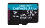 Kingston Technology 512GB microSDXC Canvas Go Plus Gen4...