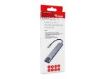 Equip USB-C 8-in-1 Multifunktionaler Adapter, HDMI 4K/30Hz, Gigabit-LAN, USB-A x 2, USB-C x 1, SD/TF, 100W USB PD