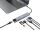 Equip USB-C 8-in-1 Multifunktionaler Adapter, HDMI 4K/30Hz, Gigabit-LAN, USB-A x 2, USB-C x 1, SD/TF, 100W USB PD