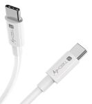 Techly ICOC-MU4-20G240W2 USB Kabel USB4 Gen 2x2 2 m USB C 20 Gbit/s 240 W Weiß