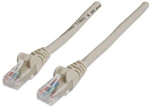 Intellinet Netzwerkkabel, Cat6, U/UTP, CCA, Cat6-kompatibel, RJ45-Stecker/RJ45-Stecker, 20,0 m, grau