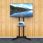 Techly ICA-TR6 TV-Halterung 165,1 cm (65") Schwarz