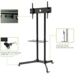 Techly ICA-TR6 TV-Halterung 165,1 cm (65") Schwarz