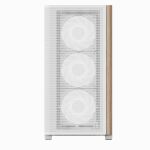 Aerocool D301A Mini Tower Weiß, Holz