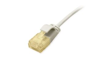 Equip Cat.6A U/UTP Slim Patchkabel, 1,0m, Grau