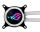 ASUS ROG Strix LC III 360 ARGB White Edition Prozessor Flüssigkeitskühlung 12 cm Weiß