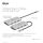CLUB3D 4-Port USB-A Hub for USB-C – 10Gbps Fast Transfer