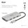 CLUB3D 4-Port USB-A Hub for USB-C – 10Gbps Fast Transfer