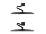 Neomounts DS60-600BL1 Monitorarm 10-32" - Quick Fix - 180°-Stopp