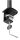 Neomounts DS60-600BL1 Monitorarm 10-32" - Quick Fix - 180°-Stopp