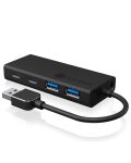 ICY BOX IB-HUB1426-U3, USB 3.2 Gen 1 Hub Type-A zu 2x Type-C® und 2x Type-A USB Anschlüssen