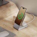 ALOGIC MSCDDWH Ladegerät für Mobilgeräte Kopfhörer, Smartphone Weiß USB Kabelloses Aufladen Schnellladung Drinnen