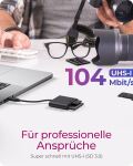 ICY BOX IB-CR301-C3 Externer Multi Card Reader (CF, SD, microSD) mit USB 3.2 Gen 1 Type-C® Hostanschluss