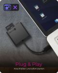 ICY BOX IB-CR301-C3 Externer Multi Card Reader (CF, SD, microSD) mit USB 3.2 Gen 1 Type-C® Hostanschluss