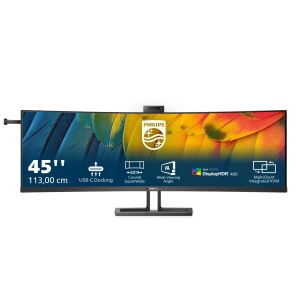 Philips 6000 series 45B1U6900CH/00 Computerbildschirm 113 cm (44.5") 5120 x 1440 Pixel UltraWide Dual Quad HD LED Schwarz