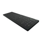 Contour Design Active Key Contour QuickClean Medizinische Tastatur Abnehmbare Abdeckung Full-Size Kabellos Schwarz DE C8112
