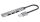 Manhattan 168427 Schnittstellen-Hub USB 3.2 Gen 1 (3.1 Gen 1) Type-A 5000 Mbit/s Grau