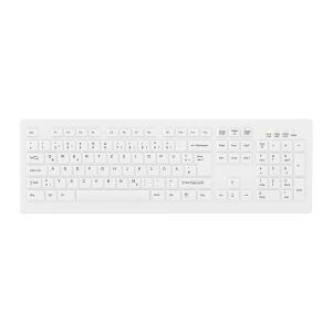 Contour Design Active Key Contour ClassicClean Medizinische Tastatur Abnehmbare Abdeckung Full-Size Kabellos Weiß DE C8100