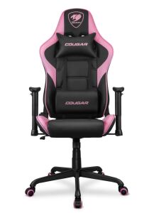 COUGAR ARMOR Elite Eva PC-Gamingstuhl Gepolsterter Sitz Schwarz, Pink