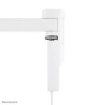 Neomounts DS22-840WH6 Tischsteckdose mit Klemme und USB-C- und USB-A-Anschlüssen - Schnellladung