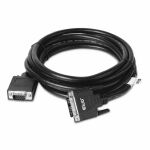 CLUB3D DVI-A TO VGA CABLE M/M 3m/ 9.8ft 28 AWG Schwarz