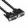 CLUB3D DVI-A TO VGA CABLE M/M 3m/ 9.8ft 28 AWG Schwarz