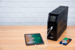 APC Back-UPS Pro 1600S, 1600VA, 230V, Sinuswelle, AVR, LCD, 8 IEC Ausgägnge