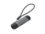 Conceptronic BIAN05G 2-in-1 Dual Plug Kartenleser USB 3.0, SD/MicroSD 3.0, UHS-I