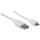 Manhattan Hi-Speed USB Micro-B Anschlusskabel, USB 2.0, Typ A Stecker - Micro-B Stecker, 480 Mbps, 1 m, weiß