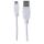 Manhattan Hi-Speed USB Micro-B Anschlusskabel, USB 2.0, Typ A Stecker - Micro-B Stecker, 480 Mbps, 1 m, weiß